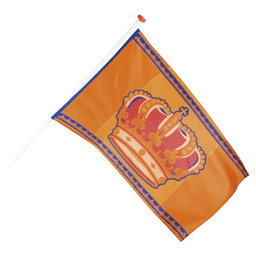Flag king's day polyester 90x150cm