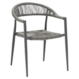 Jonah terrace chair - charcoal/anthracit