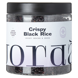 Crispy black rice