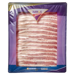 Bacon in scheiben, hanos eigenmarke 700g