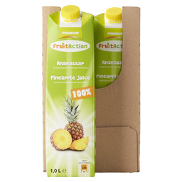 Pineapple juice 1l fruit action