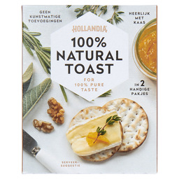 100% natural toast