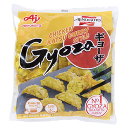 Gyoza curry huhn
