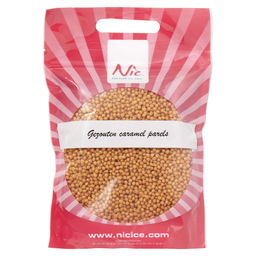 Perles de caramel salé