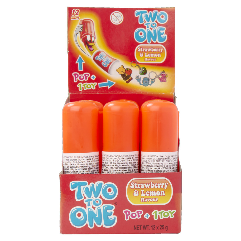 TWO TO ONE  STRAWBERRY – LEMON