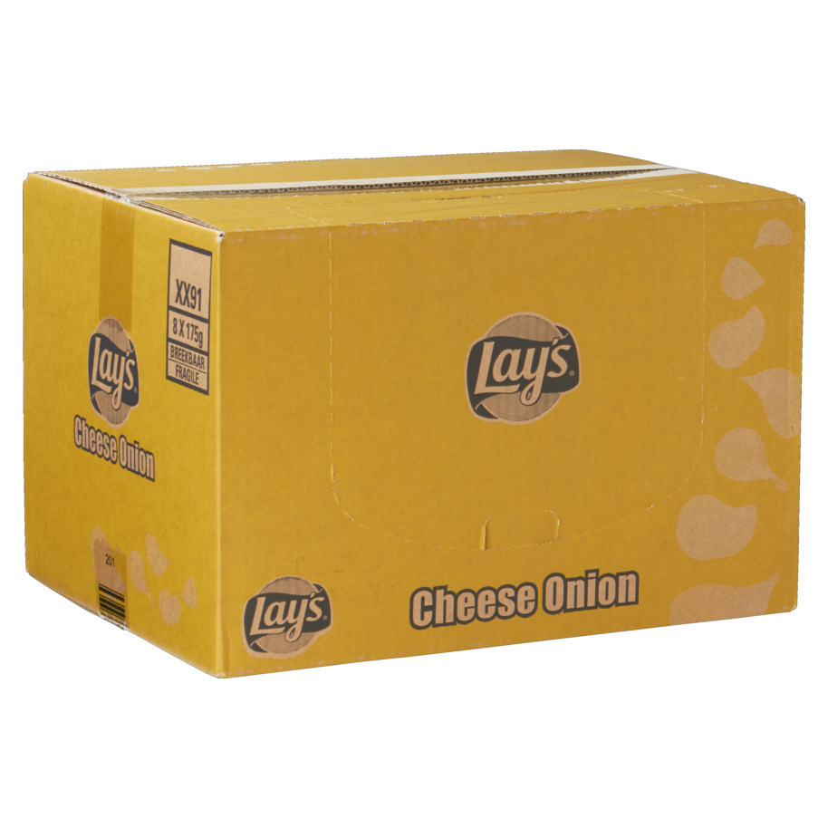 LAY'S CHEESE ONION CHIPS 175GR