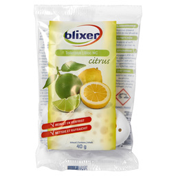 Blixer fixed toilet block citrus