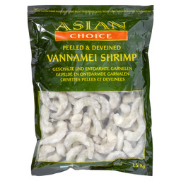 Vannamei shrimp peeled 16/20