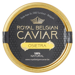 Caviar osciètre royal belgian caviar