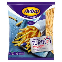 Turbo frites 9,5 mm straight cut
