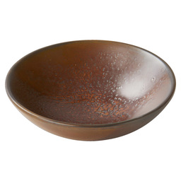 Bowl 15,5xh4,5cm dark brown escura