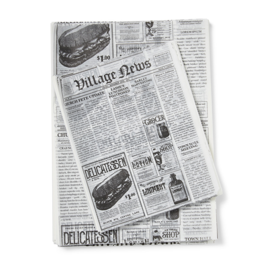 FAT FREE PAPER PRINT NEWSPAPER 250X350MM
