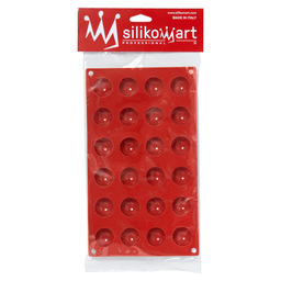 Moule en silicone 24 demi-sphères