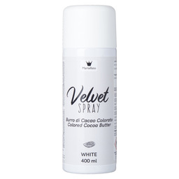 Velvet spray weiss
