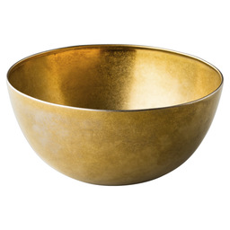 Stainless st. bowl vintage gold  ø20cm