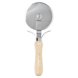 Pizza cutter with wooden handle diam 9