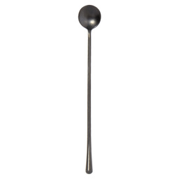 Longdrink spoon matte black revive - set