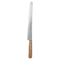 Couteau à pain festonné 31 cm acier inox