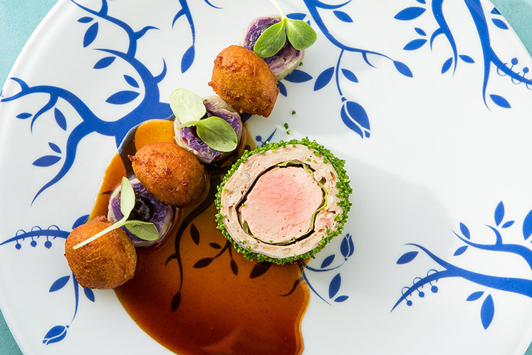 Rouleau de canard fermier