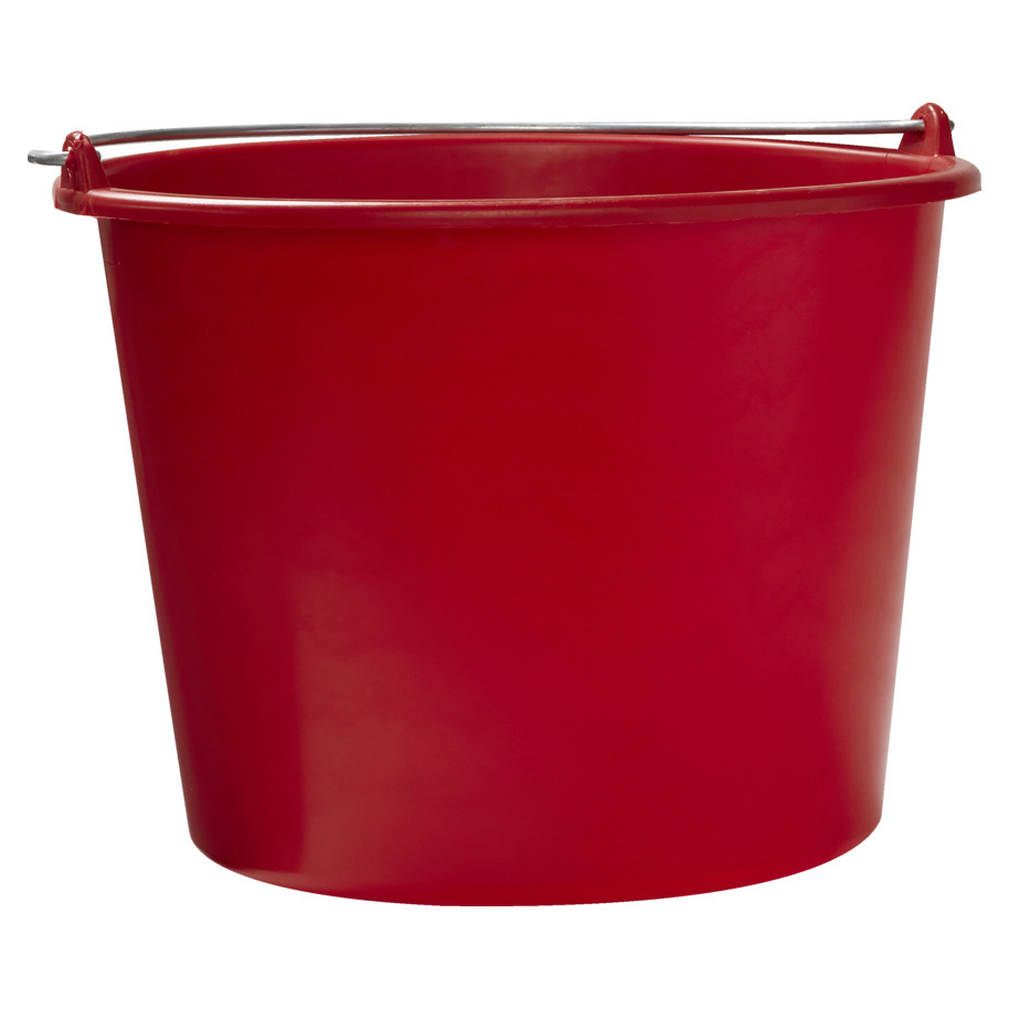 Bucket 12 liter red