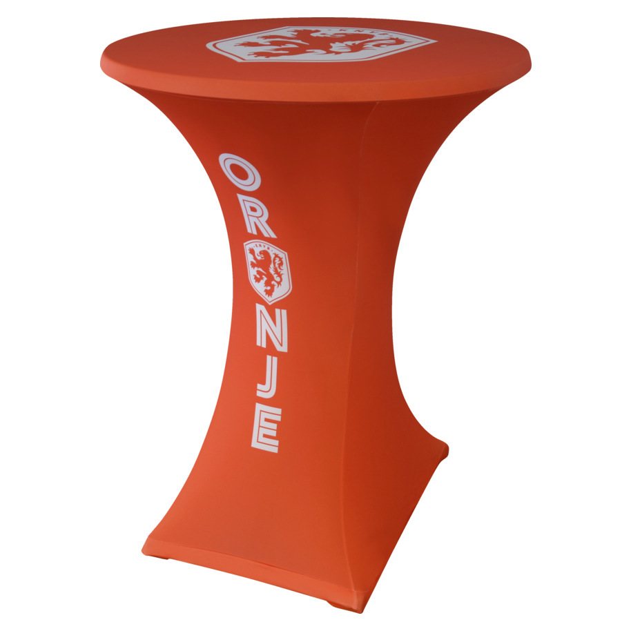 TABLECOVER HP STRETCH 80-85CM D2 KNVB OR