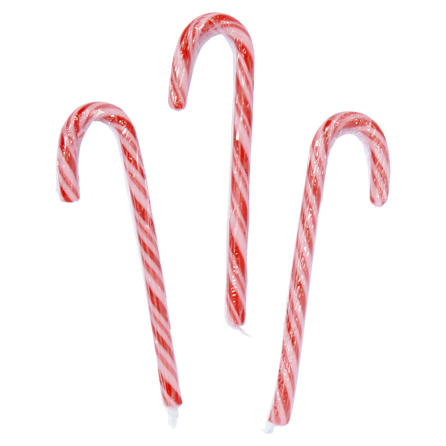 CANDY CANES 12GR ROOD WIT