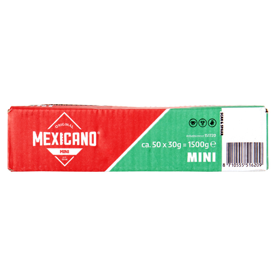 MEXICANO MINI 50X30G