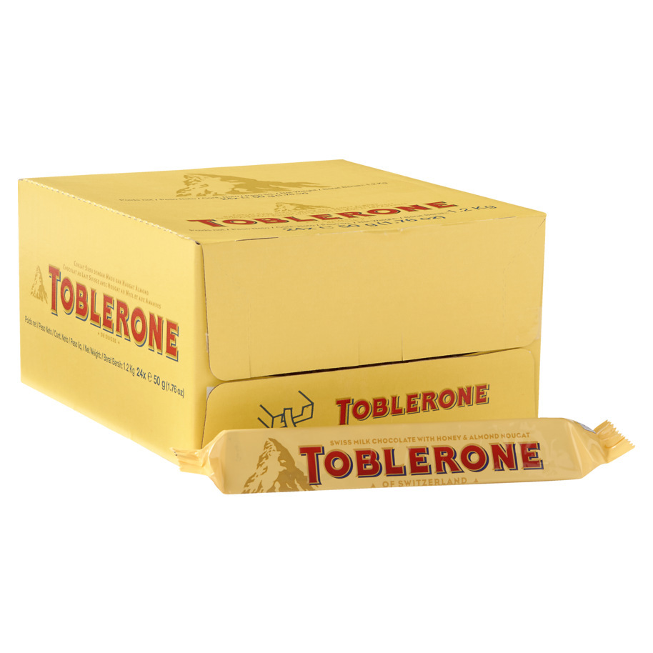 TOBLERONE COUNTER BOX 35GR