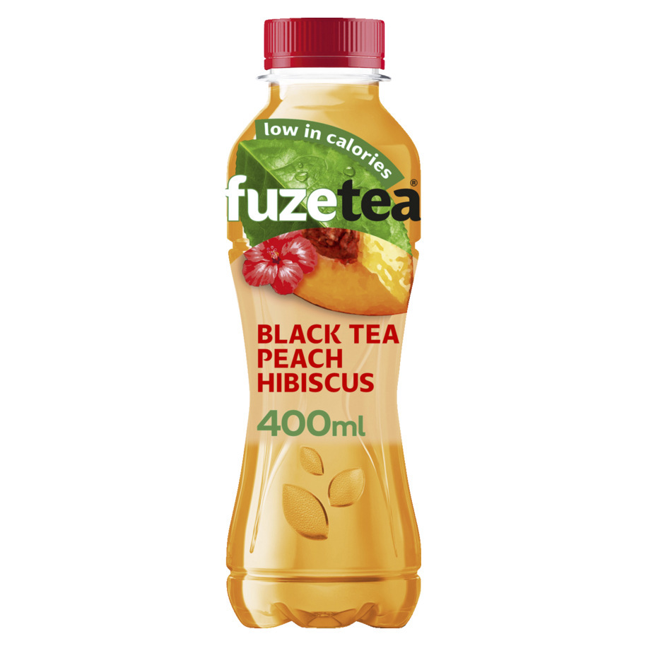 FUZE TEA BLACK TEA PEACH 0,4L