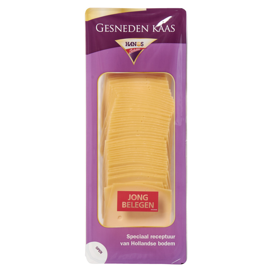 CHEESE SEMI-MATURED SLICED.65 SLICES 15G