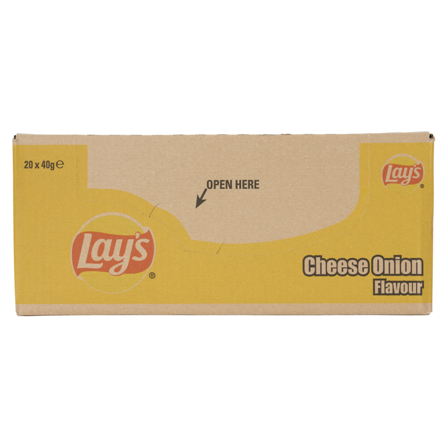 LAY'S CHEESE ONION CHIPS 40GR