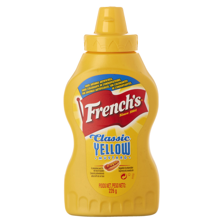 FRENCH'S YELLOW MUSTARD 226 GR