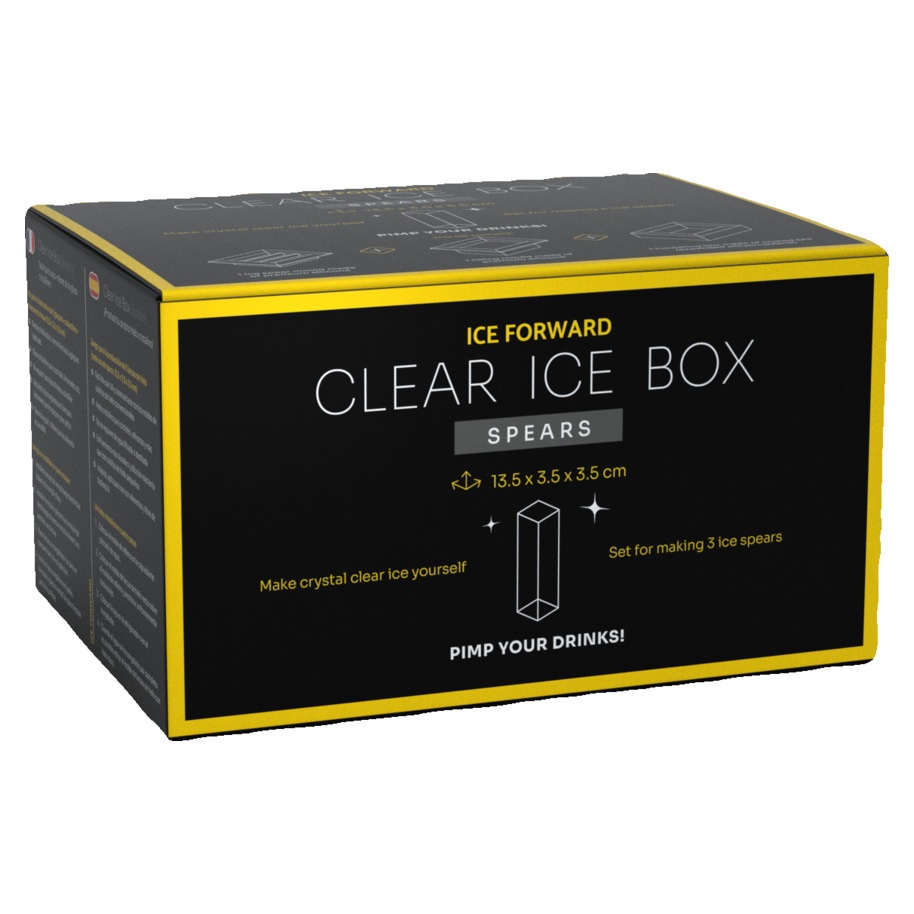 CLEAR ICE BOX - 3 SPEARS