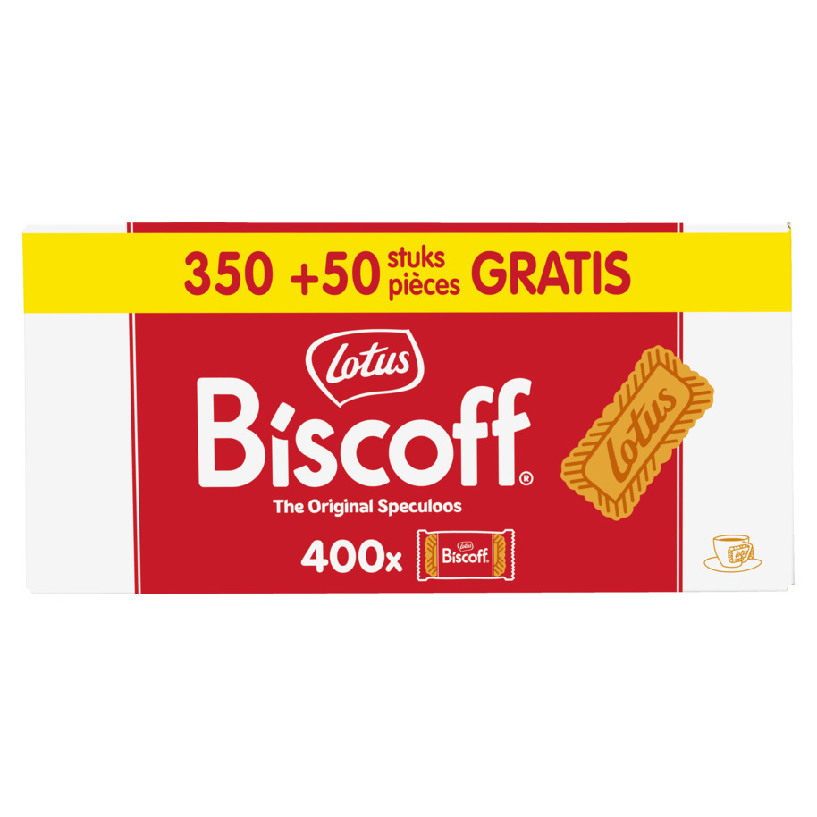 LOTUS BISCOFF 350 + 50 FREE