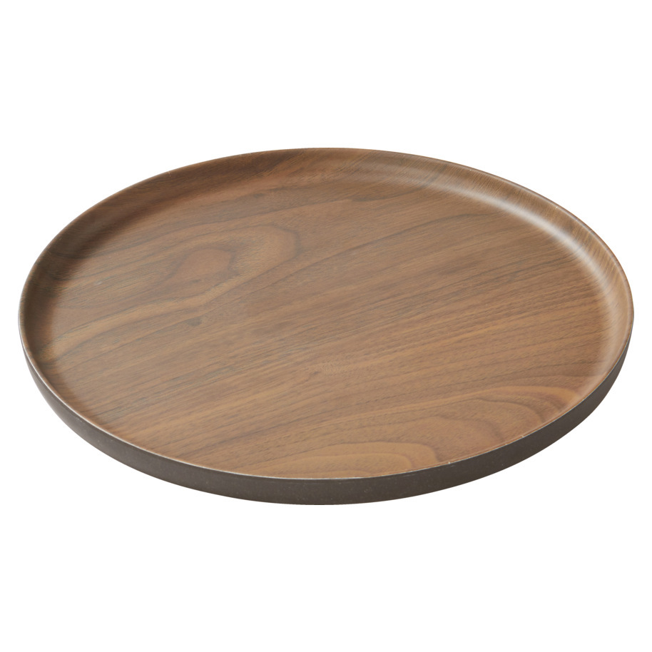 POINT-VIRGULE BAMBOO FIBER ROUND TRAY WI