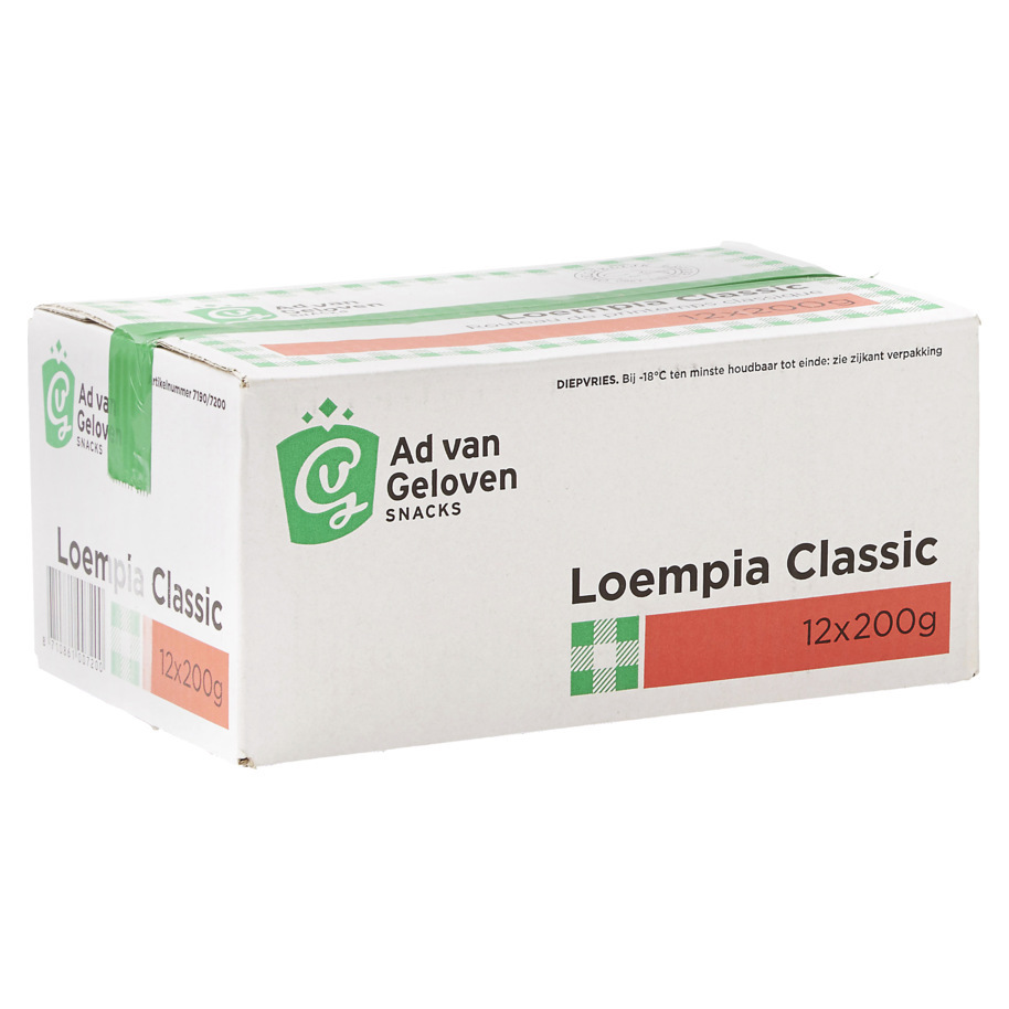 LOEMPIA CLASS. 200 G (EMBALLE P/PCE SOUS