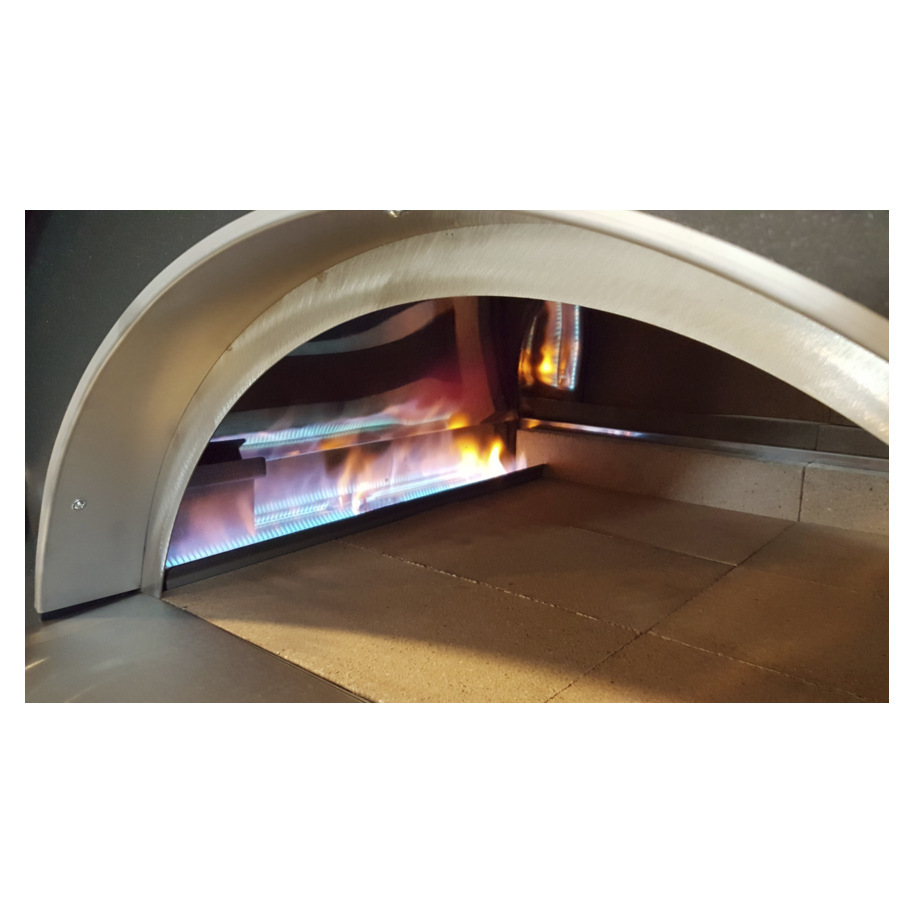 PIZZAOVEN FAMILY GAS 60X60 RVS