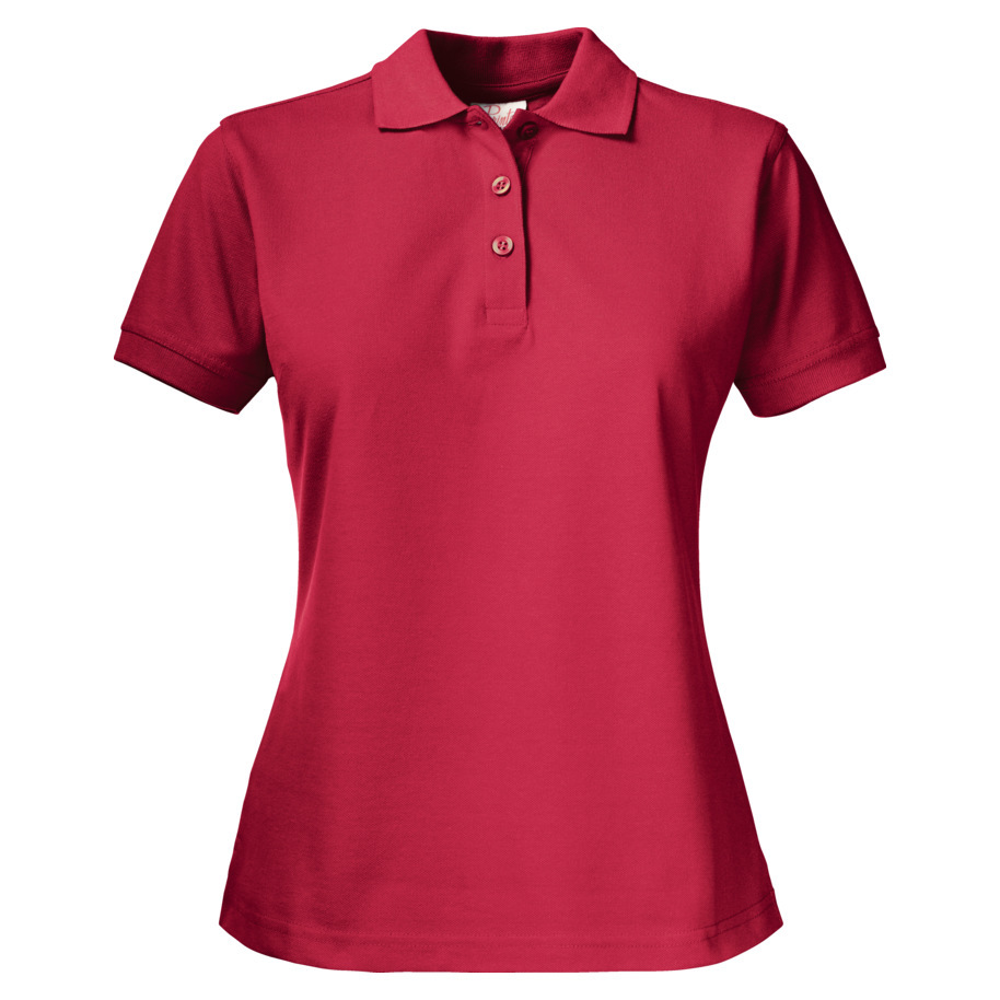 POLO DAMES SURF PRO PIQUE ROOD S