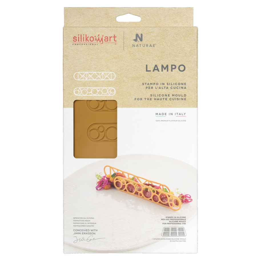 LAMPO - SILICONE MOULD N.18 131X26 H 1.5