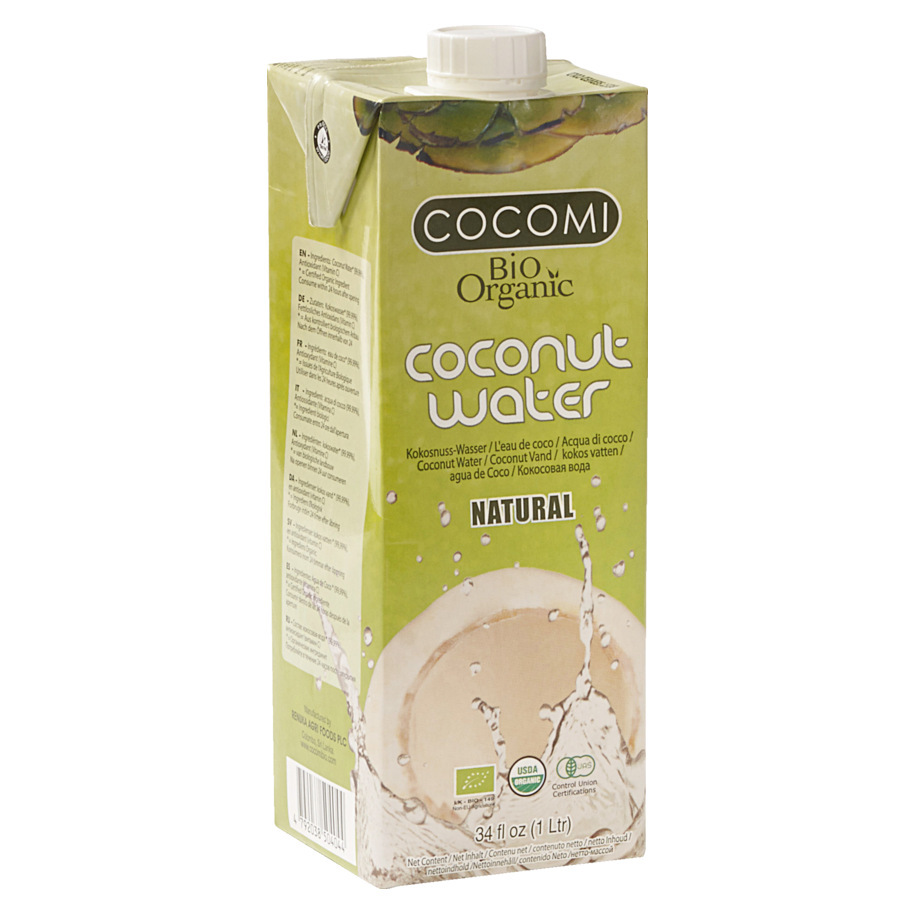 COCONUT WATER NATURAL COCOMI ORGANIC