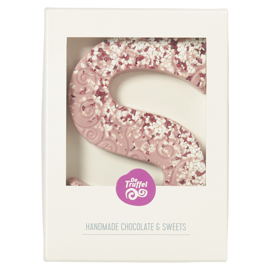 LUXE CHOCOLADELETTER S RUBY MERENGUE FRA