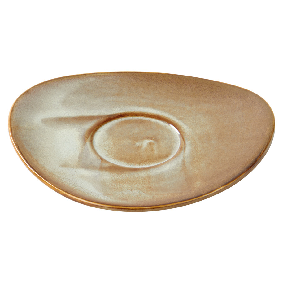 SAUCER 15.5X14CM FOR CUP 0.19L+0.28L CRE