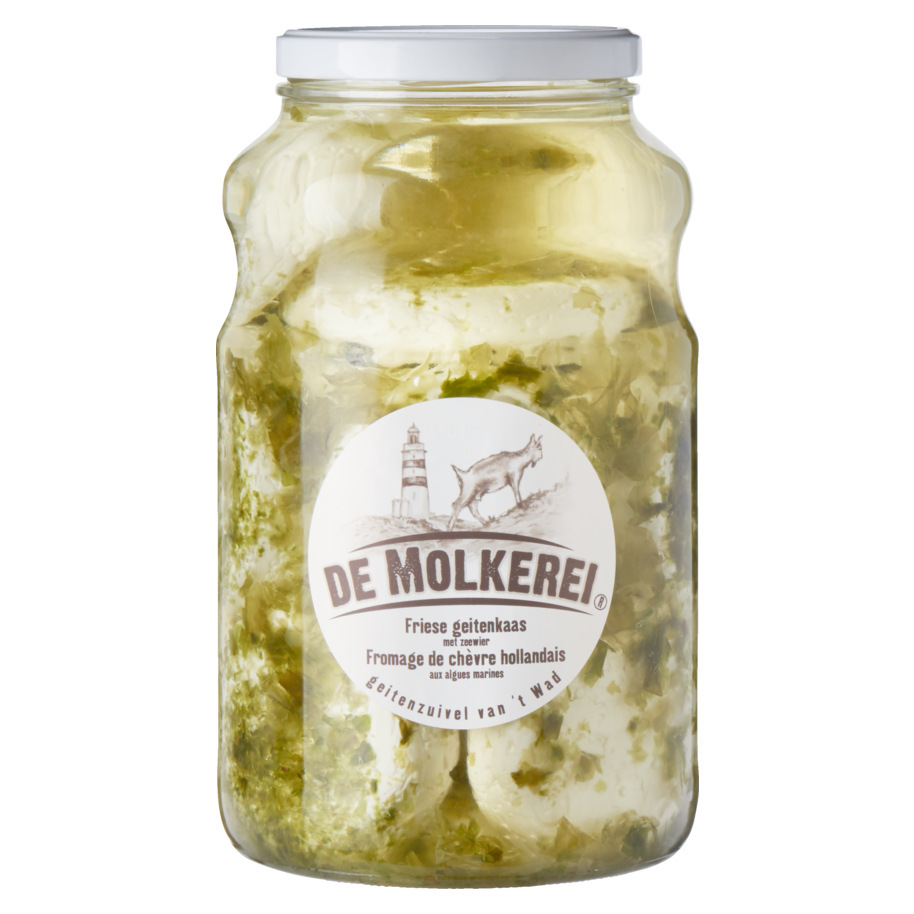 DUTCH GOAT CHEESE WITH SEAWEED