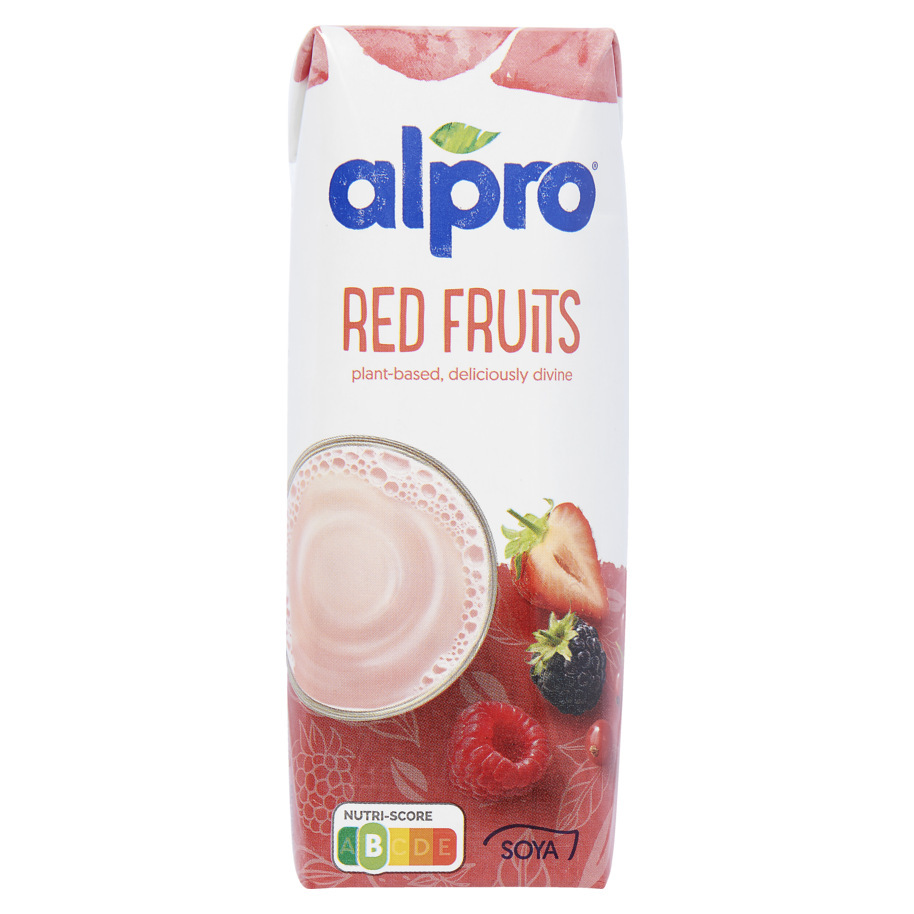 ALPRO SOYA DRINK FRUITS ROUGES 250ML
