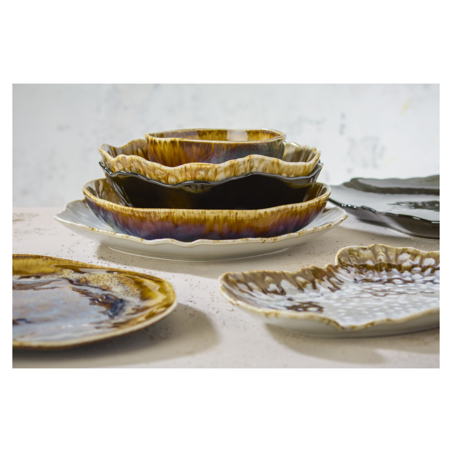 ASSIETTE PLATE CM29 REEF OYSTER