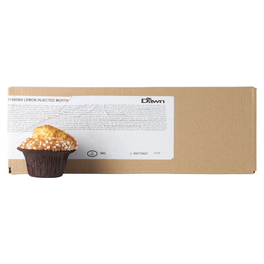MUFFIN ZITRONE FILLED 132GR