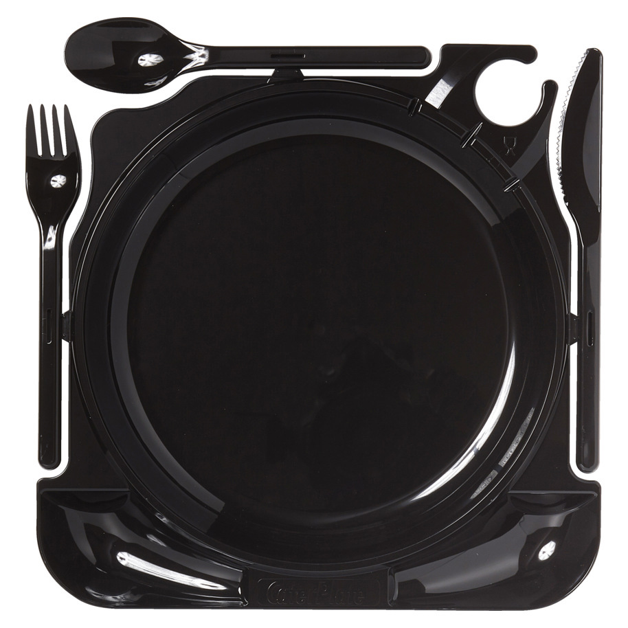 CATER PLATE BLACK