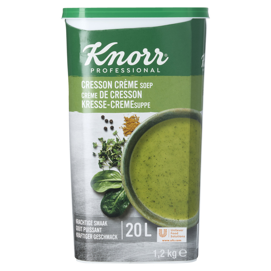 WATERCRESS CREAM KNORR SOUP OF THE DAY