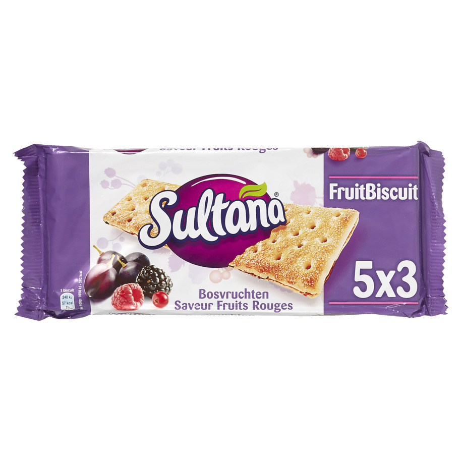SULTANA FRUIT BISCUIT FOREST FRUITS