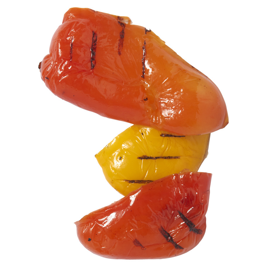 CAPSICUM RED-YELLOW GRILLED 500GR